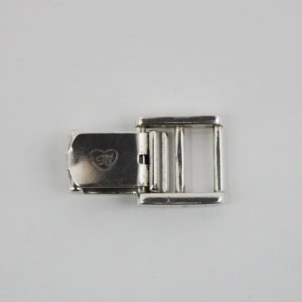 Brighton Silver Tone Fold-Over Jewelry Clasp Replacement Repair