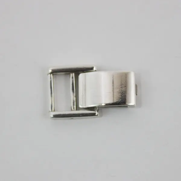 Brighton Silver Tone Fold-Over Jewelry Clasp Replacement Repair
