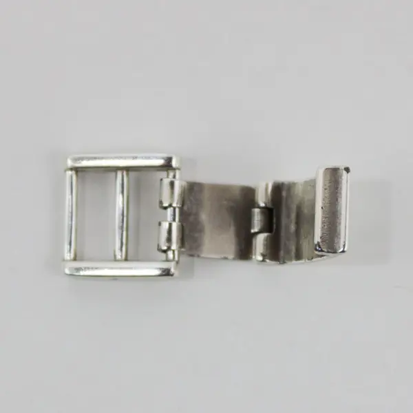 Brighton Silver Tone Fold-Over Jewelry Clasp Replacement Repair