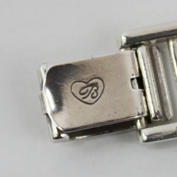 Brighton Silver Tone Fold-Over Jewelry Clasp Replacement Repair