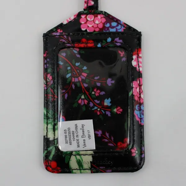 Vera Bradley Winterberry Floral Luggage Tag 22766-153 VBF17