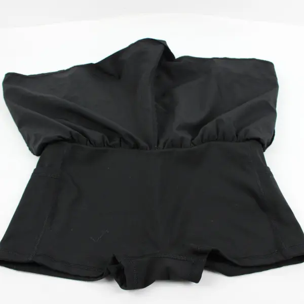 Yogalicious Lightstreme Flirty 2-in-1 Shorts Women's Large Black