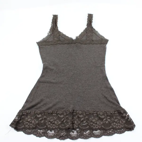 Maurices Women's Brown Lace Camisole Top Size Medium