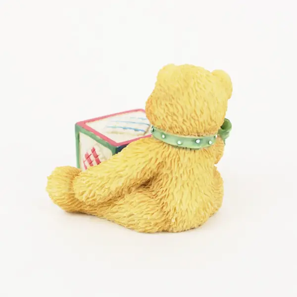 Cherished Teddies Enesco Bear ABC "Z" Block Figurine 158488Z 1995