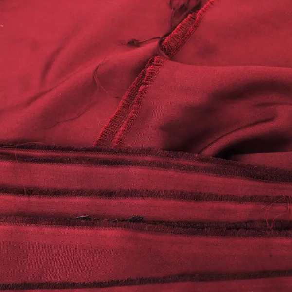 Burgundy Red Synthetic Fabric 5-2/3 Yards x 60" Wide
