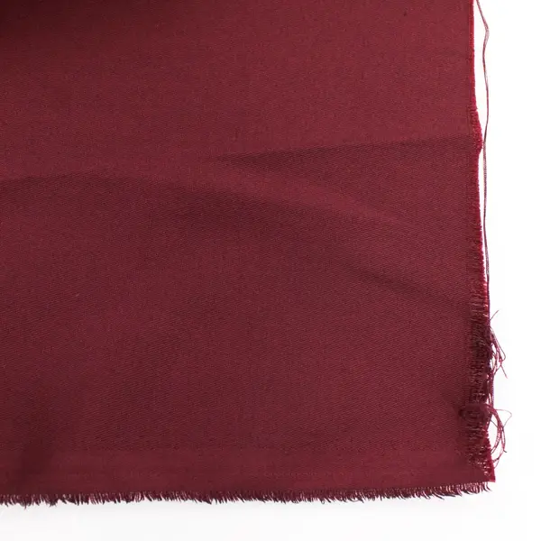Burgundy Red Synthetic Fabric 5-2/3 Yards x 60" Wide
