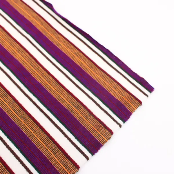 Multicolor Striped Knit T-Shirt Fabric 1.6 Yards x 35 Inches