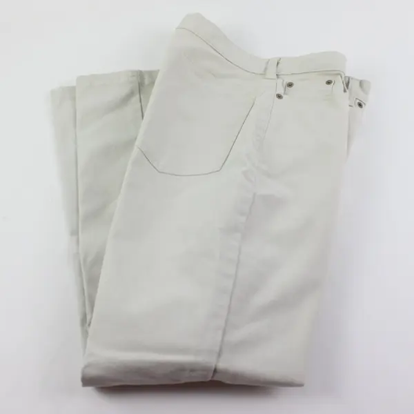 Lands' End Women's Beige Business Casual Pants Size 8 Regular