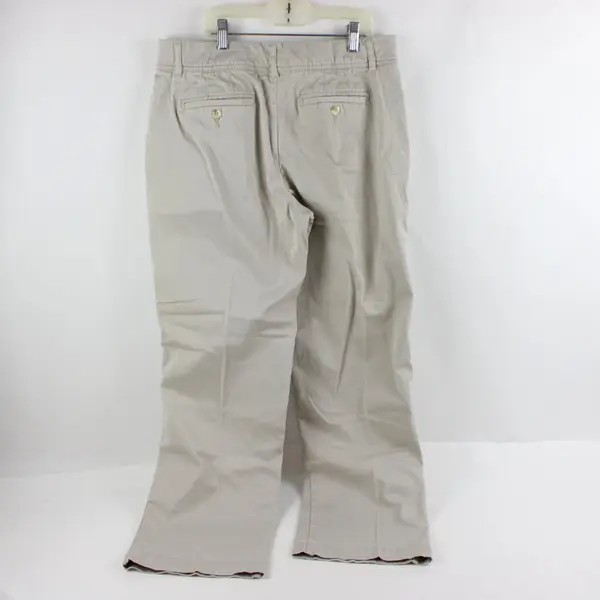 Christopher & Banks Women's Tan Comfort Waist Pants Size 8 Short