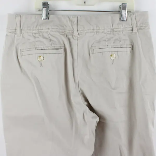 Christopher & Banks Women's Tan Comfort Waist Pants Size 8 Short