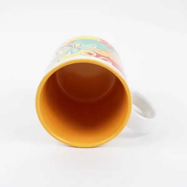 Island Heritage Hawaiian Tropical Ceramic Coffee Mug Palm Pineapple #03275-000