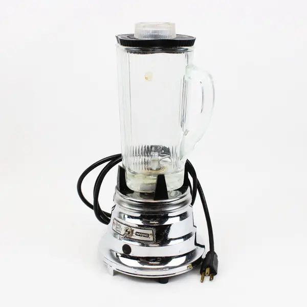 Waring 38BL47 Countertop Blender 40 oz Glass Jar Chrome Base 2-Speed