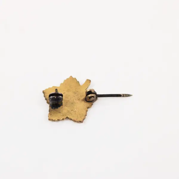 Vintage Royal Neighbors of America FUCEM Maple Leaf Enamel Pin