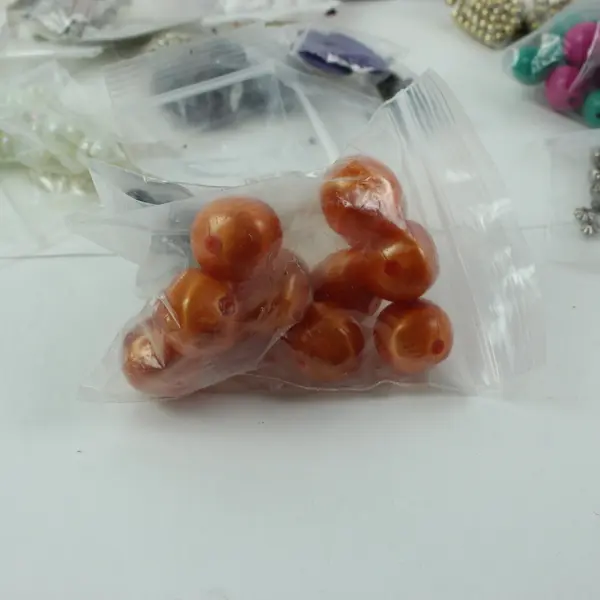 Mixed Bead Lot Crafter's Square Glass Assortment Jewelry Making DIY Supplies 2lb