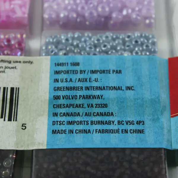 Mixed Bead Lot Crafter's Square Glass Assortment Jewelry Making DIY Supplies 2lb