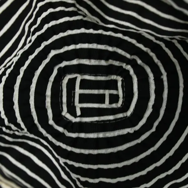San Diego Hat Co Women's Black White Striped Sun Hat OS