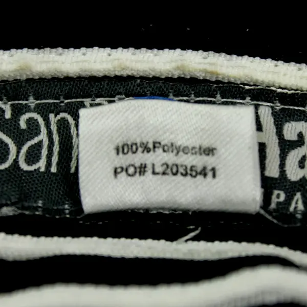 San Diego Hat Co Women's Black White Striped Sun Hat OS