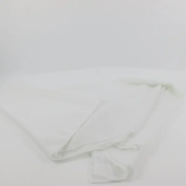 1 Yard of White Sheer Net Fabric, 104"