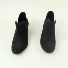 SOREL Women's Black Suede Ankle Boots Size 6 Pre-Owned