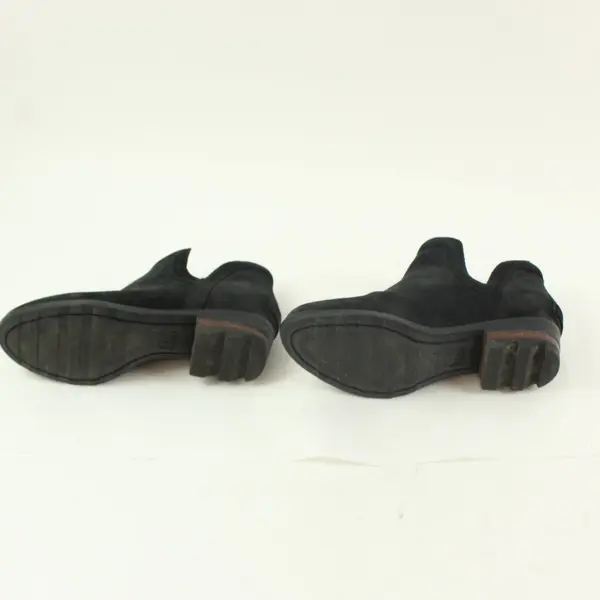 SOREL Women's Black Suede Ankle Boots Size 6 Pre-Owned