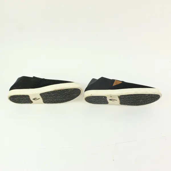 OluKai Pehuea Women's Black Mesh Slip-On Sneakers Size 6