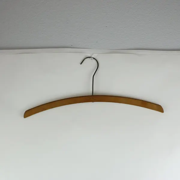 Lot of 10 Wooden Clothes Hangers