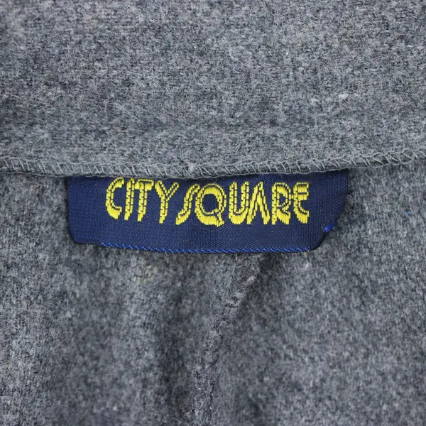 City Square Women's Grey Wool Blend Dress Pants Size S (4-6)