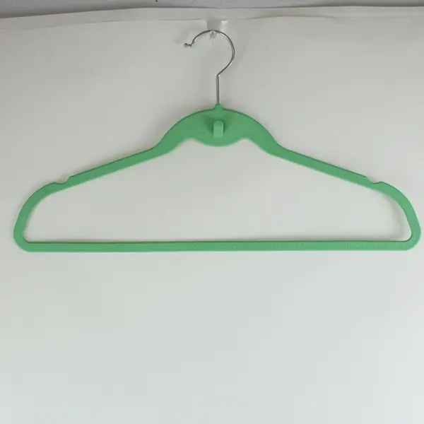 Lot of 10 Plastic Clothes Hangers 