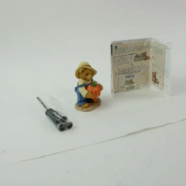 Cherished Teddies Ed Pumpkin Carving Set Halloween Pattern Tool