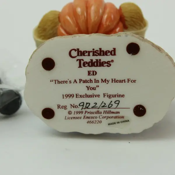 Cherished Teddies Ed Pumpkin Carving Set Halloween Pattern Tool