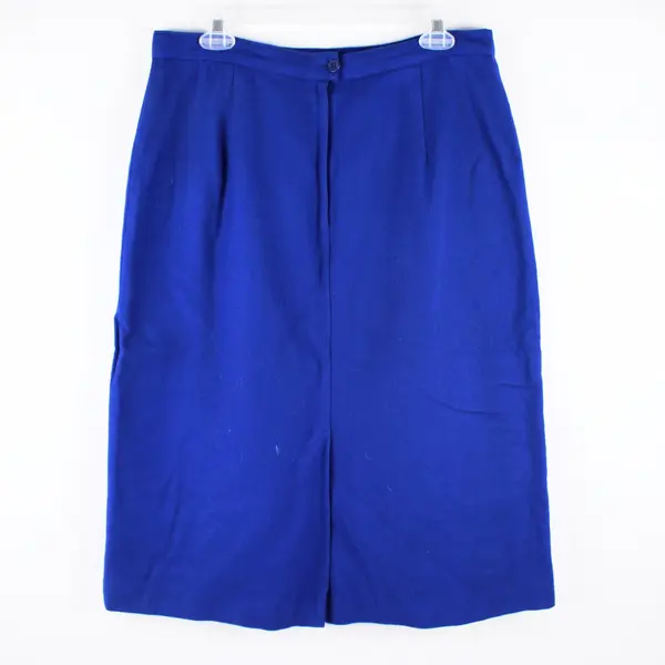 Briggs New York Women's Royal Blue Knee-Length Skirt Size 12