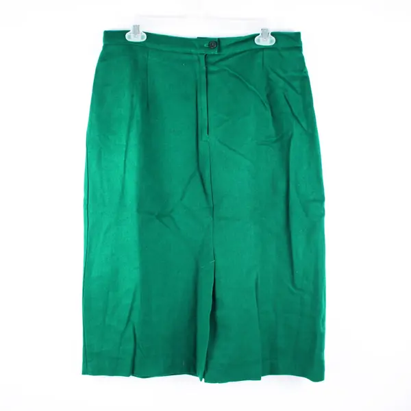 Briggs New York Women's Green Knee-Length Skirt Size 12