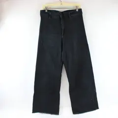 Zara The Marine Women's Straight Leg Black Jeans Size 10