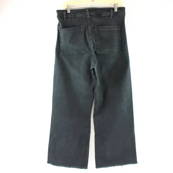Zara The Marine Women's Straight Leg Black Jeans Size 10