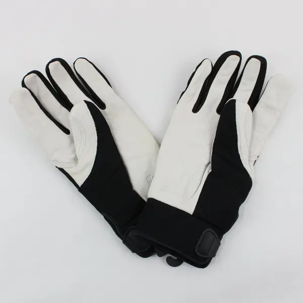 White Eagle Mechanics Grain Goatskin Work Gloves Small