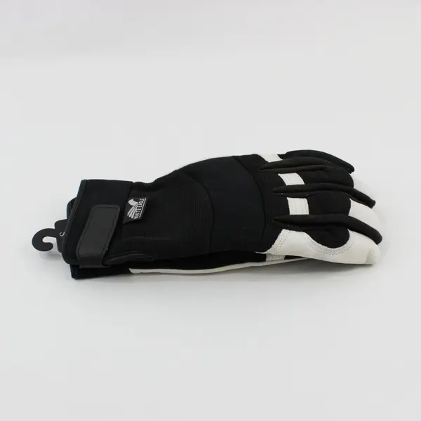 White Eagle Mechanics Grain Goatskin Work Gloves Small