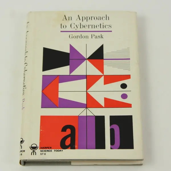 An Approach to Cybernetics Gordon Pask 1961 1st Edition Hardcover Dust Jacket 