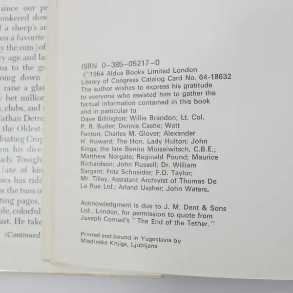 The Complete Illustrated Guide to Gambling Alan Wykes 1964 HC Dust Jacket Good