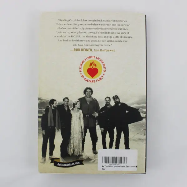 As You Wish The Making of the Princess Bride Cary Elwes 2014 1st Edition Good