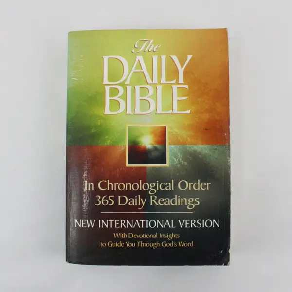 The Daily Bible F. LaGard Smith NIV 1984 Paperback Chronological 365 Daily Reads