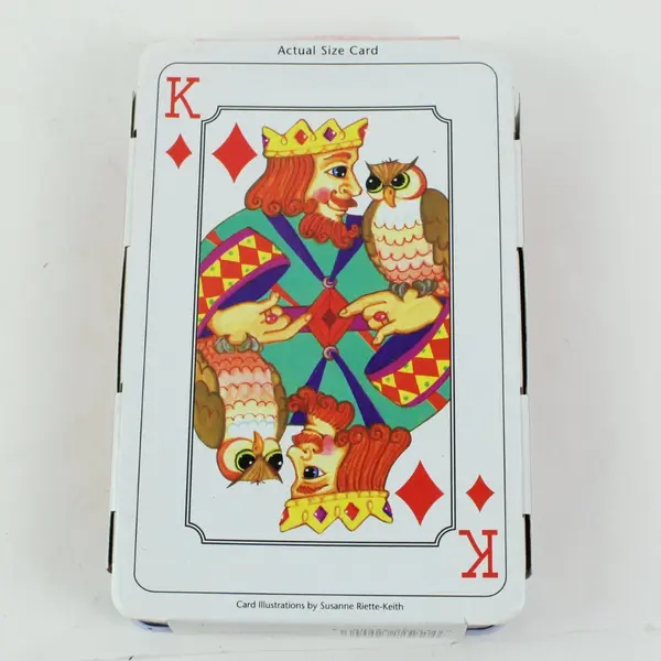 Fundex Kidz Play Big Deck Giant Playing Cards 15 Games in Tin