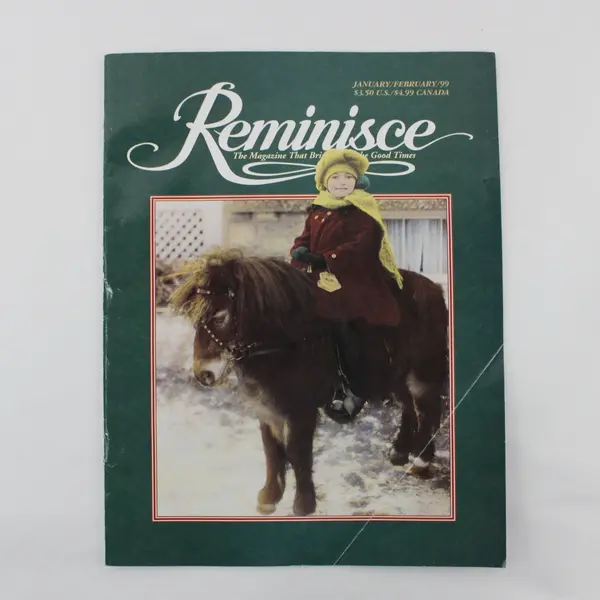 Reminisce Magazine Jan/Feb 1999 Vintage Nostalgia Issue