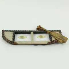 Treasured Times Nautical Boat-Shaped Wooden 2-Photo Frame
