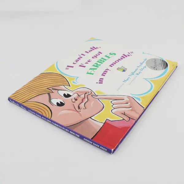 I Can't Talk, I've Got Farbles in My Mouth! Szydlowski 1995 HC DJ Signed R Dirgo