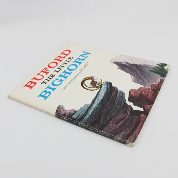 Vintage Buford the Little Bighorn by Bill Peet Illustrated 1967 Paperback Good