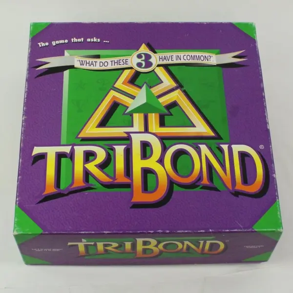 TriBond Board Game Patch Games Trivia #7333 Complete