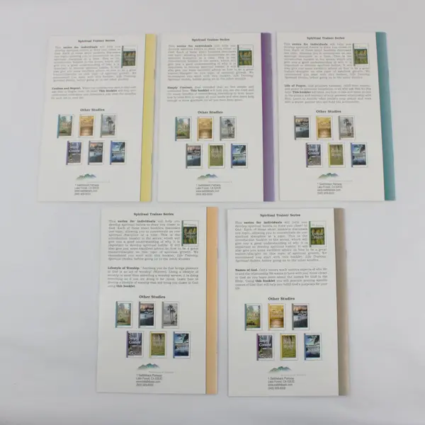 Lot of 5 Spiritual Trainer Series Bible Study Booklets 2023 Saddleback Church