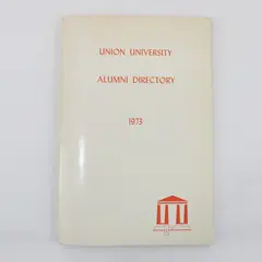 Union University Alumni Directory 1973 College History