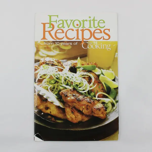 Favorite Recipes From 10 Years of Fine Cooking Cookbook Booklet