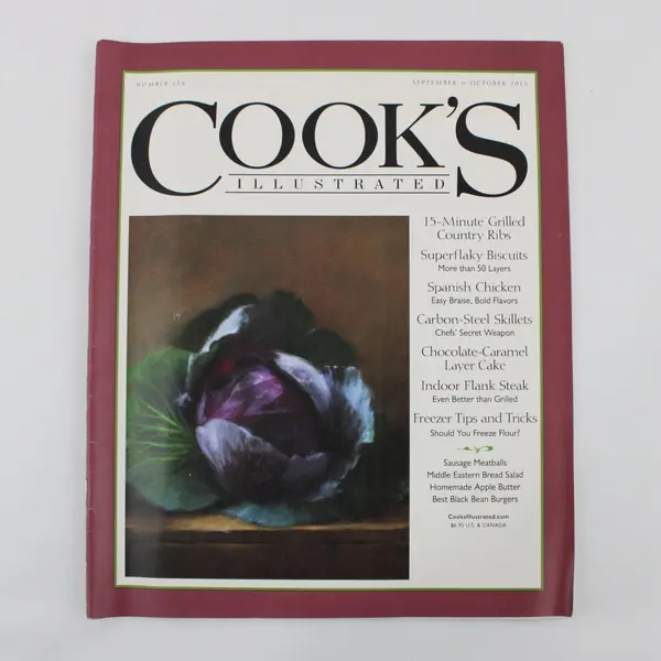 Cook's Illustrated Magazine September/October 2015  Recipes